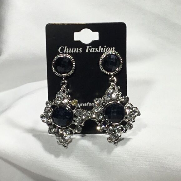 Crystal & Gemstone Fashion Earrings (UC3) - Picture 1 of 6